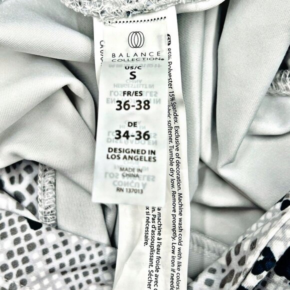 Balance Collection High-Rise Leggings Full Length Summer Snake Yoga Pants NWT - Picture 9 of 12